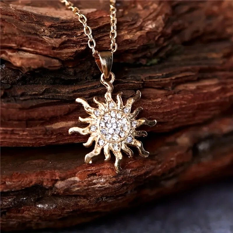 Sun shaped jewelry sale