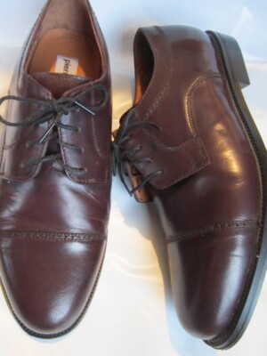 Vintage Pierre Cardin Brown Leather Men\'s Sz 9 Almond Toe SHOES Vintage pierre cardin shoes - Gem main image 2