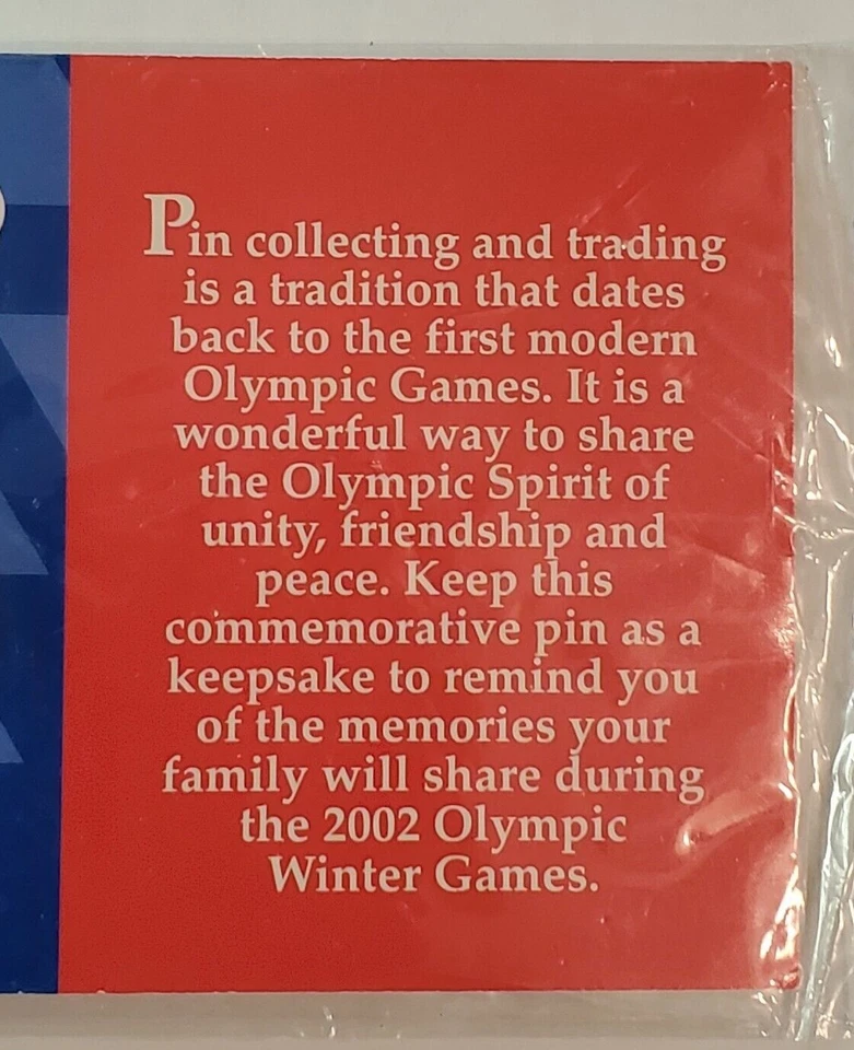 VINTAGE ~Betty Crocker - 02' Olympics Winter Games/Salt Lake - Hat/Lapel Pin - 8 - Image 4 of 4