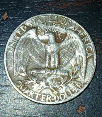 1967 Quarter No Mint Mark ERROR Clad Layer & Faded Lettering | eBay