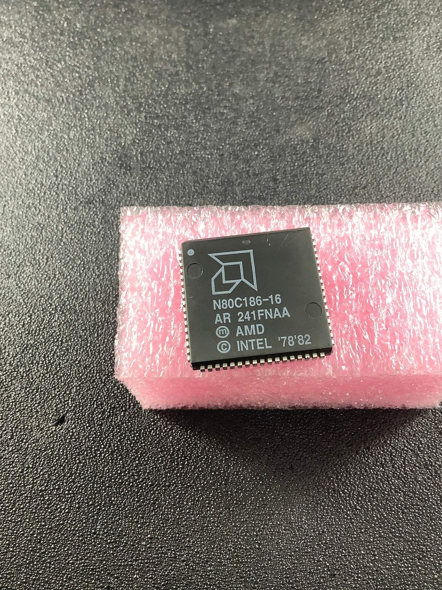 N80C186 - AMD - Microprocessor IC i186 1 Core, 16-Bit | eBay