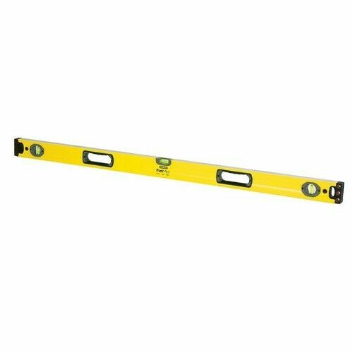 Stanley 0-47-720 Magnetic Post Level, Yellow/Black, Folding Vial Protector For Fence & Deck Posts