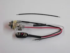EMG Battery Clip and Stereo Switchcraft Jack Harness