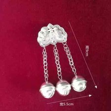 hand Miao silver DIY accessory cloth bag costume hat's butterfly ornament 1piece