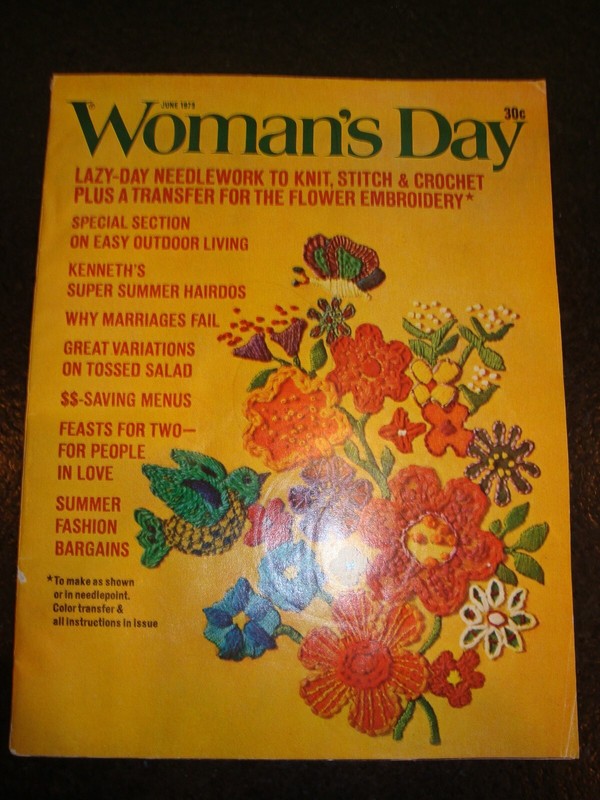 VINTAGE WOMAN’S DAY MAGAZINE JUNE 1973