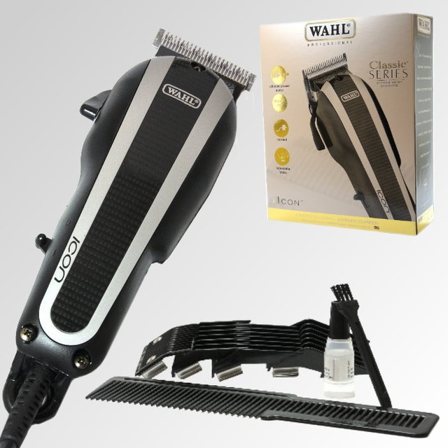 25 MM WAHL ICON PROFI HAARSCHNEIDEMASCHINE PREMIUM AUFSTECKKAMM-SET 1,5 MM