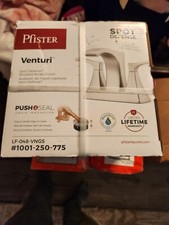 Pfister 4  Bathroom Faucet Lever Bath Centerset 2 Handle Brushed Nickel NEW