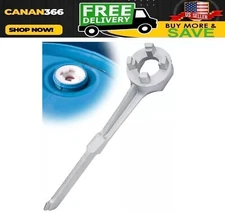 Bung Wrench 55gallon Drum Wrench Drum Plug Bung Opener Tool Aluminum Lightweight