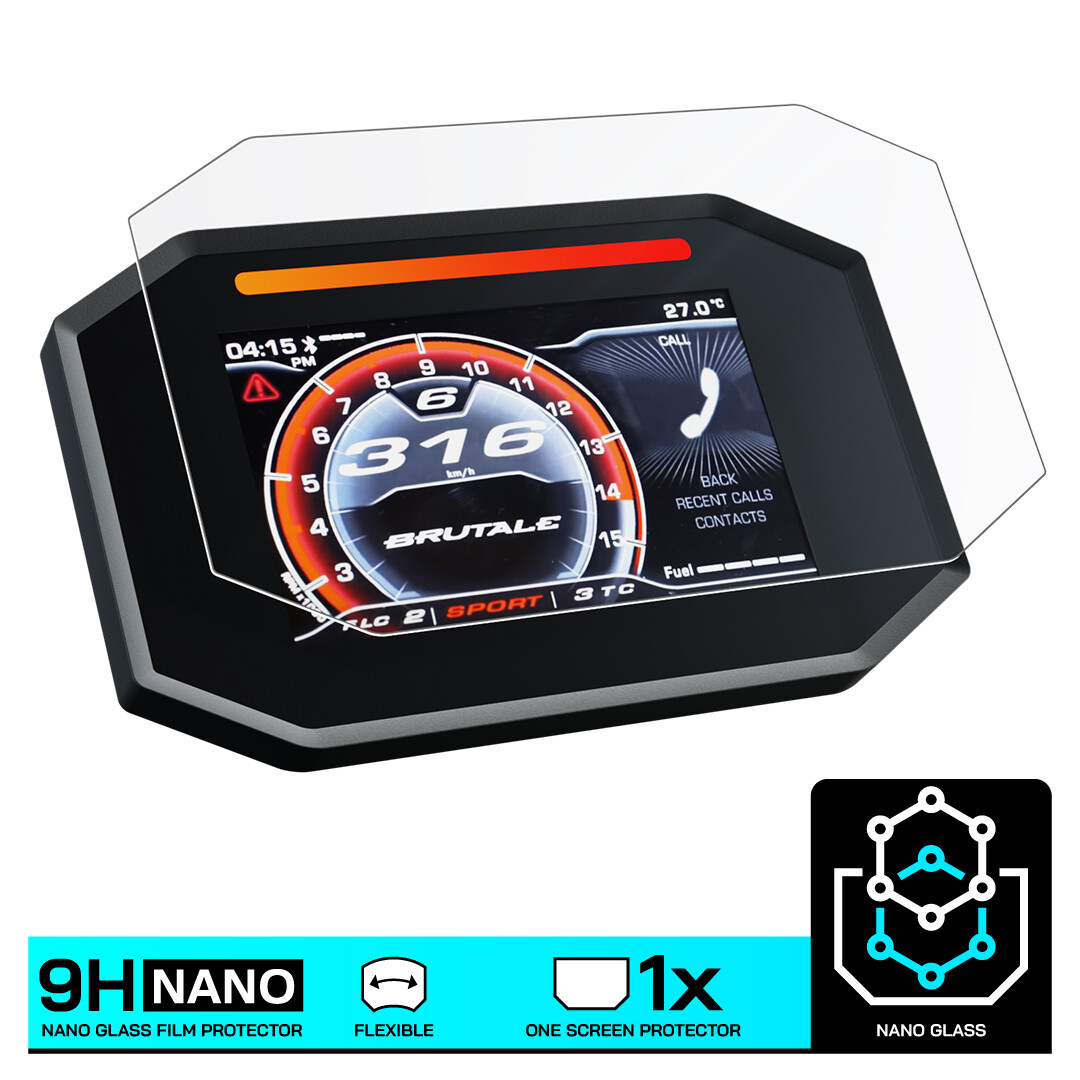 MV AGUSTA BRUTALE 800 (2021-) NANO GLASS Dashboard Screen