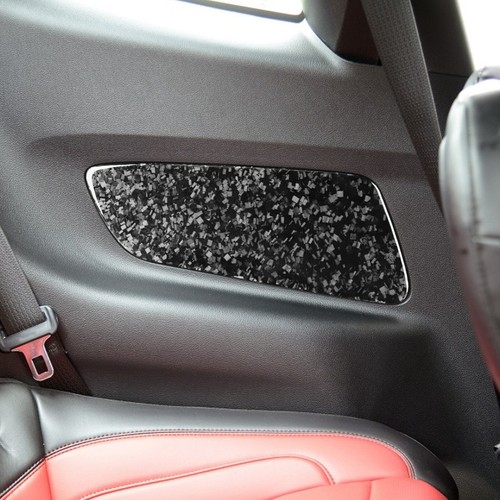 60Pcs Forged Carbon Fiber Full Interior Trim Cover Kits For Ford Mustang 2015-22 - Picture 17 of 23