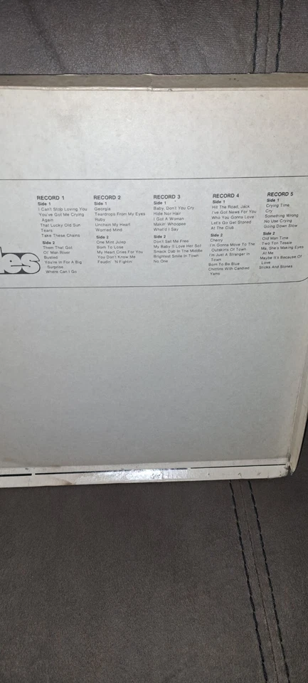 The Greatest Hits Of The Great Ray Charles - Five Vinyl LP Record Album Box Set - Image 2 of 2