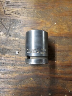 WRIGHT 6232 1'' HEX BIT x 3/4'' DRIVE IMPACT SOCKET 1 x 3/4 USA LESS HEX BIT