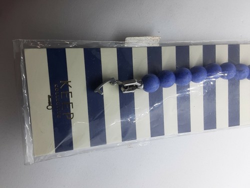 Keep Collective genuine LAPIS (wisdom) INSPIRATION BEADS stretch bracelet! - Picture 2 of 4
