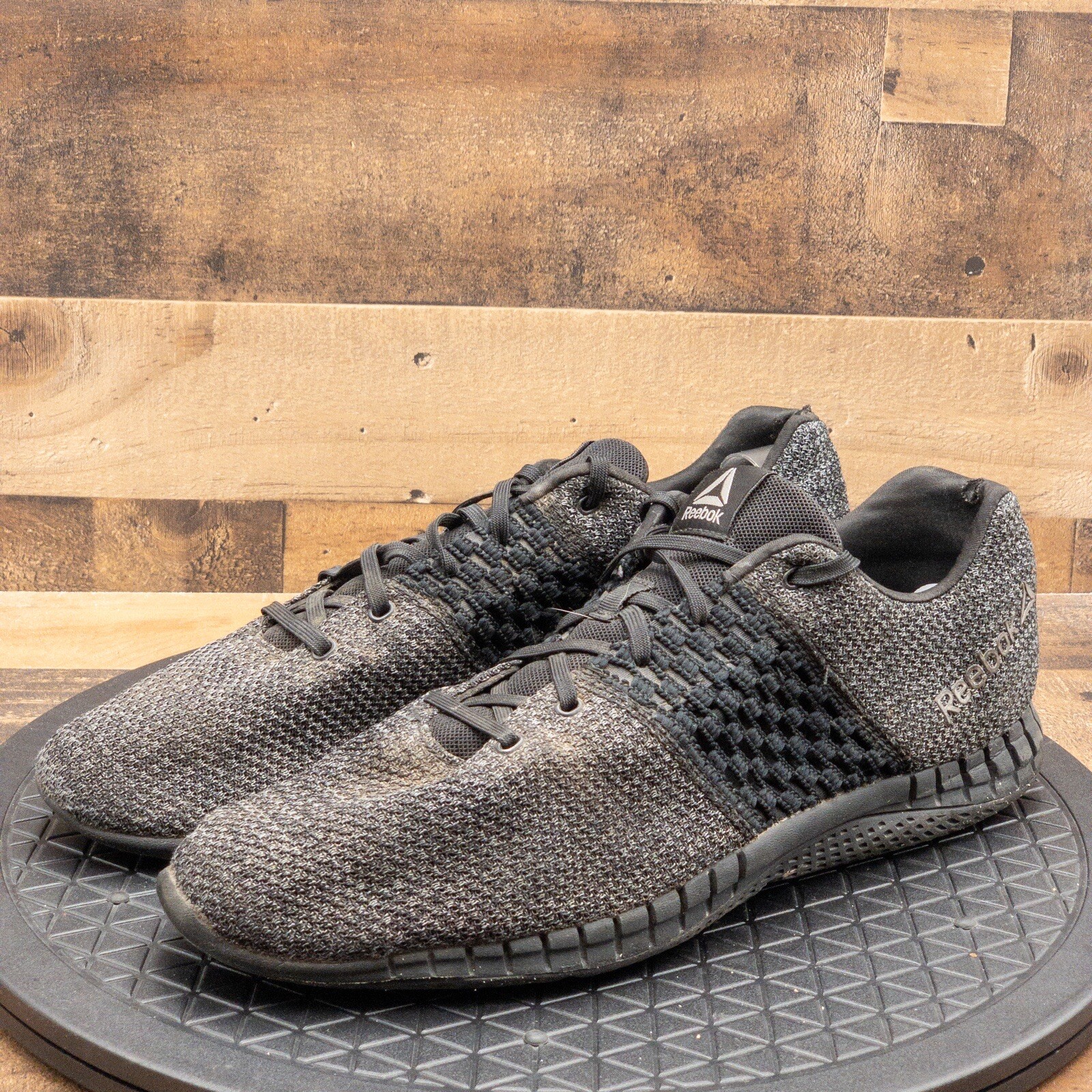 reebok men's print run ultraknit running shoes