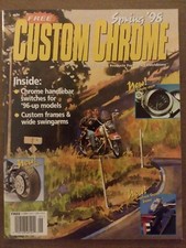 Custom Chrome Spring 98 1998 Worlds Finest Products for Harley-Davidson 