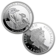 Australian Kookaburra 2017 1 oz Unze Silbermünze