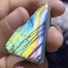 Top Best Labradorite Crystal Stone Natural Rough Mineral Specimen Healing 18g