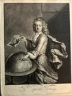 Greville Verney Mezzotint 1704 Michael Dahl Indicates America Robert Williams