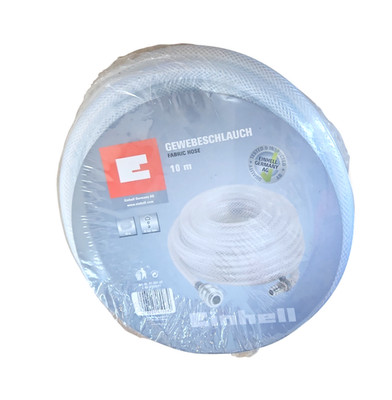Einhell Luftschlauch 10 m x 6mm Gewebeschlauch Druckluftschlauch Innend  6 mm