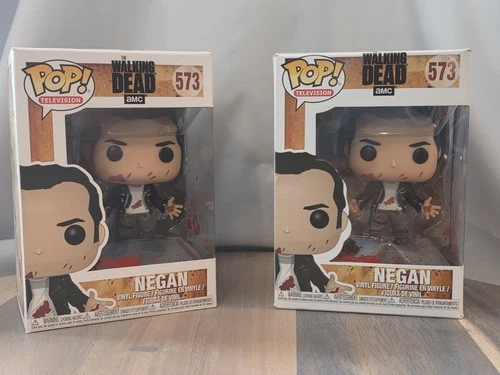 Funko Pop! Vinyl: The Walking Dead - Negan (Clean Shaven) #573 set of 2