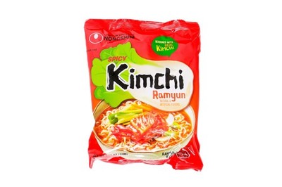 Nongshim Kimchi Ramyun Shin Instant Ramen Noodle Soup Spicy Korean Style (12 Pac