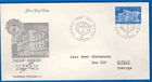 STAMPS FINLAND-350 Years of  Vaasa,     FDC ,1956-#