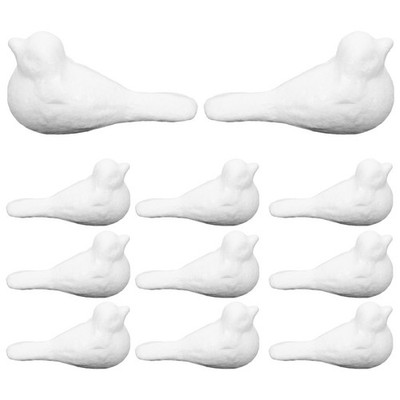 12 Pcs Vögel Deko Vogelhandwerk Vogeldekoration Kleine Vogelornamente
