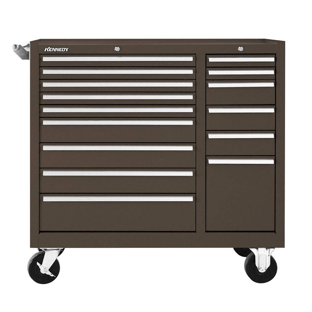 KENNEDY 315XB Rolling Tool Cabinet, Brown,Heavy Duty 54DM83