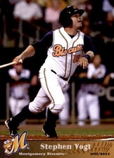 2011 Montgomery Biscuits Grandstand #29 Stephen Vogt Visalia California CA Card