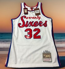 MITCHELL & PHILADELPHIA 76ERS S BILLY CUNNINGHAM JERSEY SWINGMAN HWC