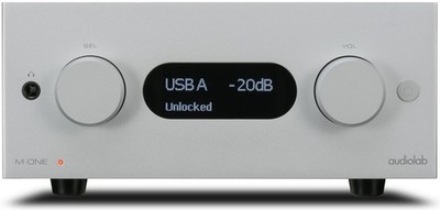 audiolab M-ONE 80watt-stereo Integrated-Amp/BT DAC $1000-list! AUTHORIZED-DEALER