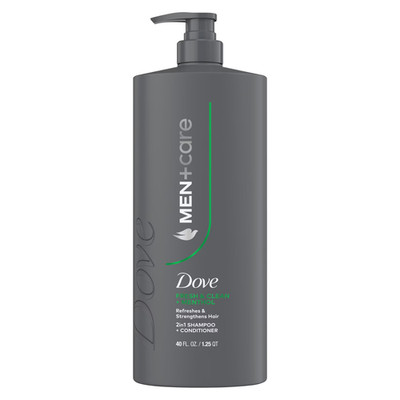 Dove Men Care Menthol 2in1 Shampoo Conditioner 40 fl oz Refreshing Hair Wash