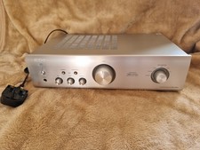 Denon PMA-520AE Integrated Stereo Amplifier Silver Hi-Fi Audio Receiver. V.G.C.