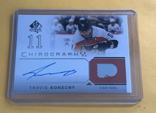 2024-25 SP Authentic Chirography Auto Travis Konecny C-TK