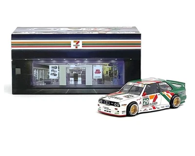 Kaido House x Mini GT 1:64 BMW M3 Kaido Works Larry Chen V1 7-Eleven KHMG217 - Image 1 of 4