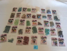 44 Piece Lot~Mixed Brands~Glass, Metal,Stone ~Pendants & Etc ~NEW Multicolor ~ E