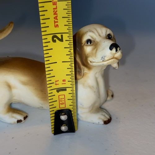 Estatuilla de perro salchshund de colección Lefton Bone China Doxin Dog - Imagen 6 de 6