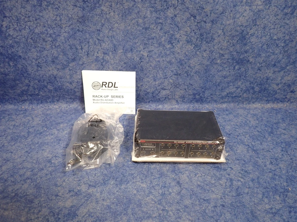 NEW RDL RU-ADA8D Eight Channel Stereo Audio Distribution Amplifier (G170) - Image 3 of 4