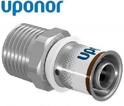 Uponor S-Press PLUS Übergang mit AG 20-R3/4''MT 1070505