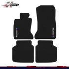 Fits BMW 7 Series F02 2008-2015 Luxury Black Velour Carpet Car Floor Mats Liners