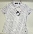 Pinehurst Collection Swirl golf Polo shirt Womens Small Multicolor NEW $58 — photo 1