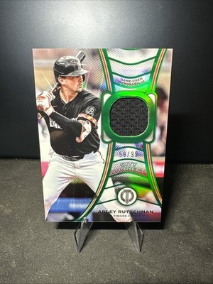 2025 Topps Tribute Adley Rutschman City Connect Patch Relic Card #TT-AR  59/99