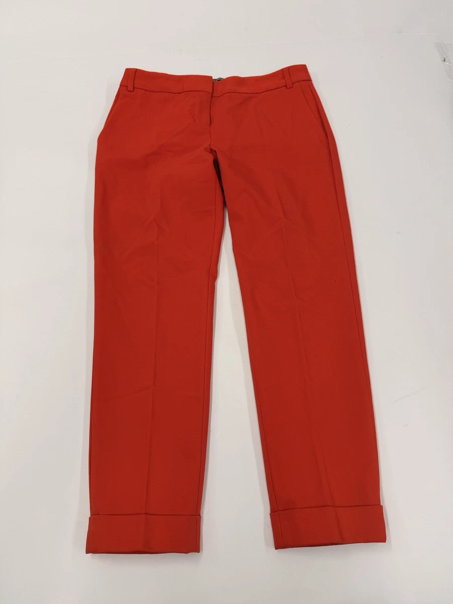 express red dress pants Ryrjj Womens Stretch Dress Pants Casual Slacks Pants with Pockets Flared Straight Leg Bootcut Trousers for Office Work Business(Red,M), Women's, Size: