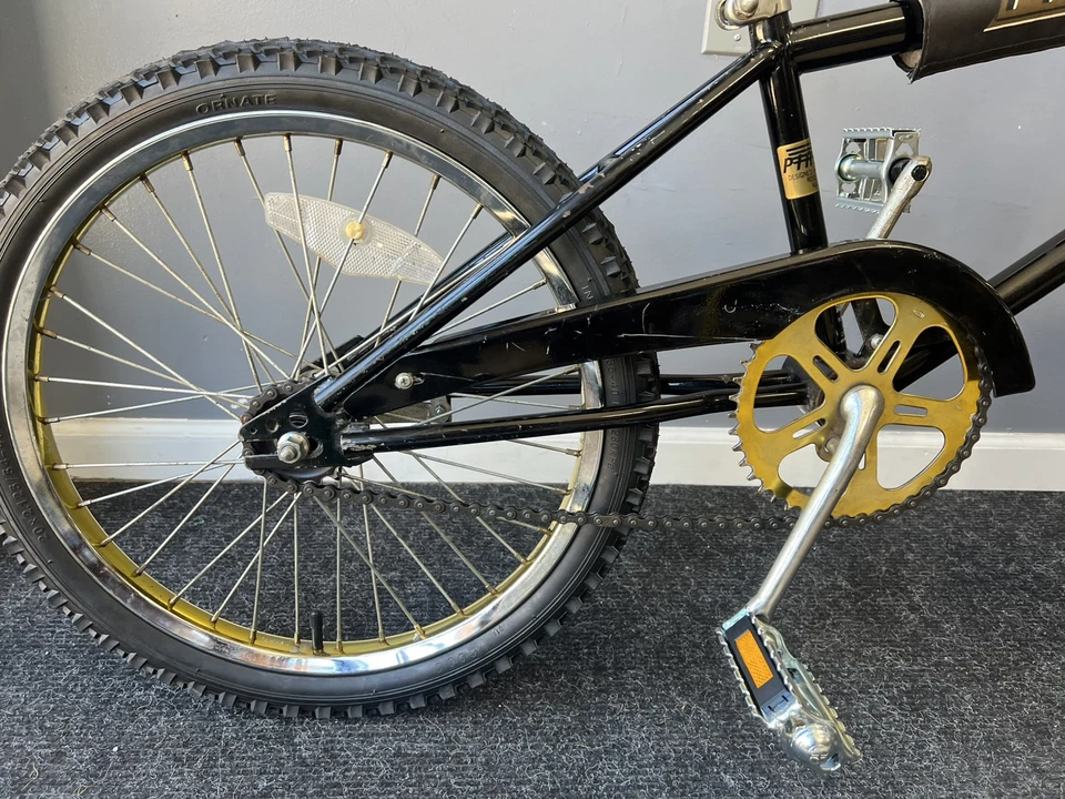 Ross Piranha Old School BMX Bike 20” With Gold Rims And Chainrings Original Part - Image 2 of 4