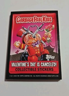 2023 GARBAGE PAIL KIDS VALENTINES DAY IS CANCELED FULL SET 21 BASE CARDS