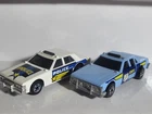 HOT WHEELS VINTAGE 1983 CRACK UPS & BODY SWAPPERS POLICE CAR Lot (2) NEAR MINT!
