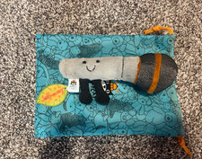 Jellycat Amuseables Microphone Plush New With Tags and Bag Retired Rare