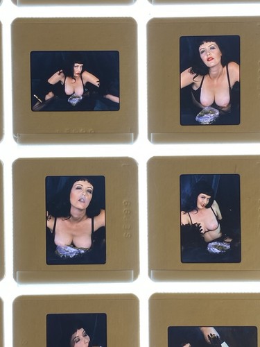Vintage Lot Of 20 Mary Jane Bong Actress Sexy 35mm Negative Slide Transparency