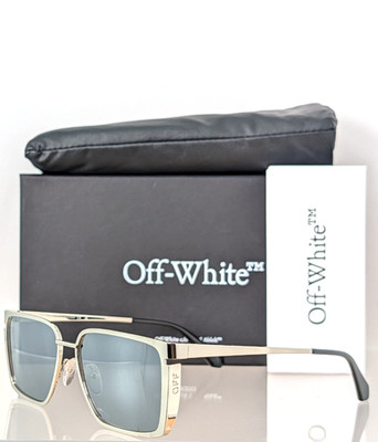 NEW Authentic OFF WHITE Sunglasses RICHFIELD YODER OERI121 7272 Frame 121 56mm