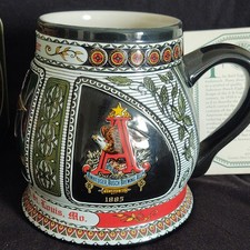 Budweiser Historical A & Eagle Series 1872 Edition Beer Stein Breweriana